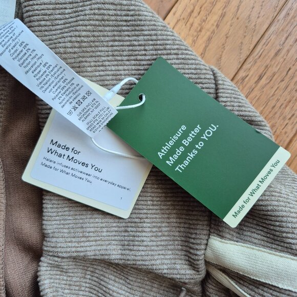 NWT HALARA Tummy Control Pants Rib Knit Wide Leg - Picture 11 of 14